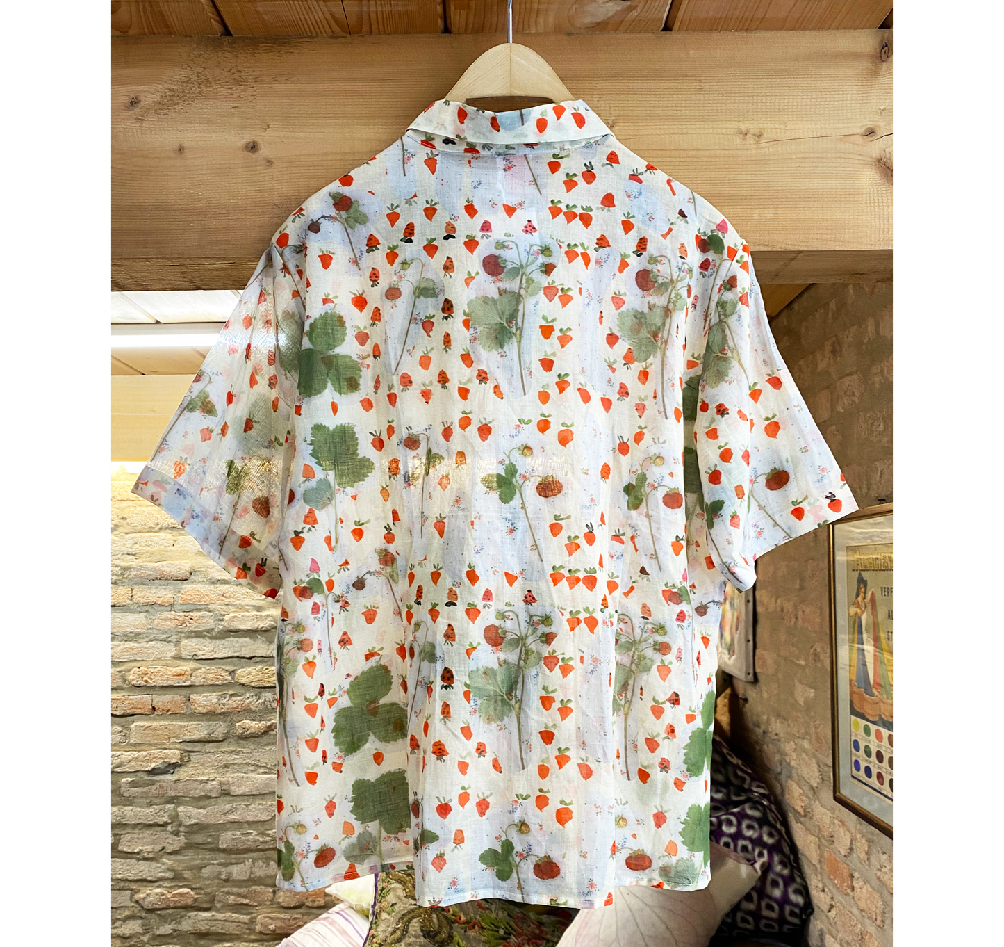 Camicia Pera "Puzzle Fragoline"