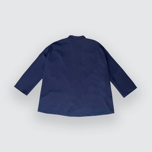 Cinese Crepe Lana "Blu Notte"