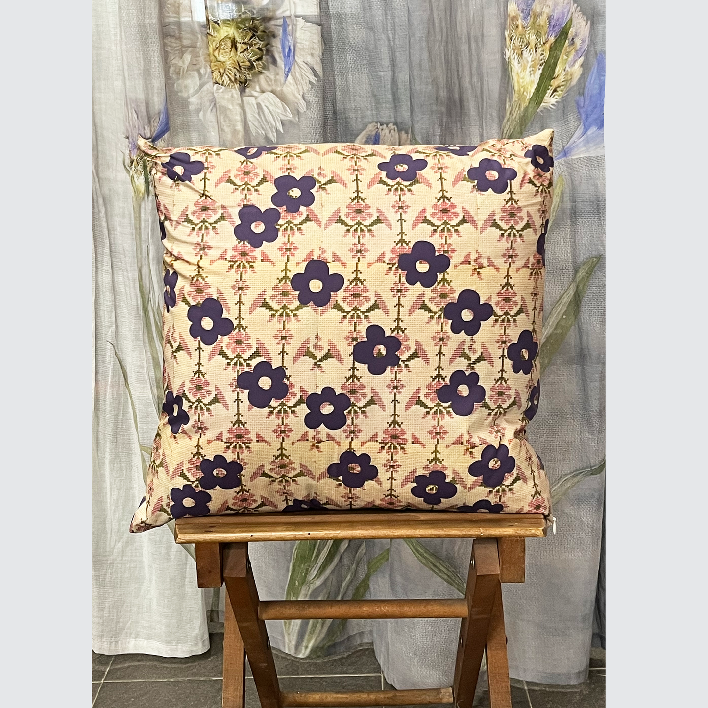 Cushion Cover "Liberty Viola"