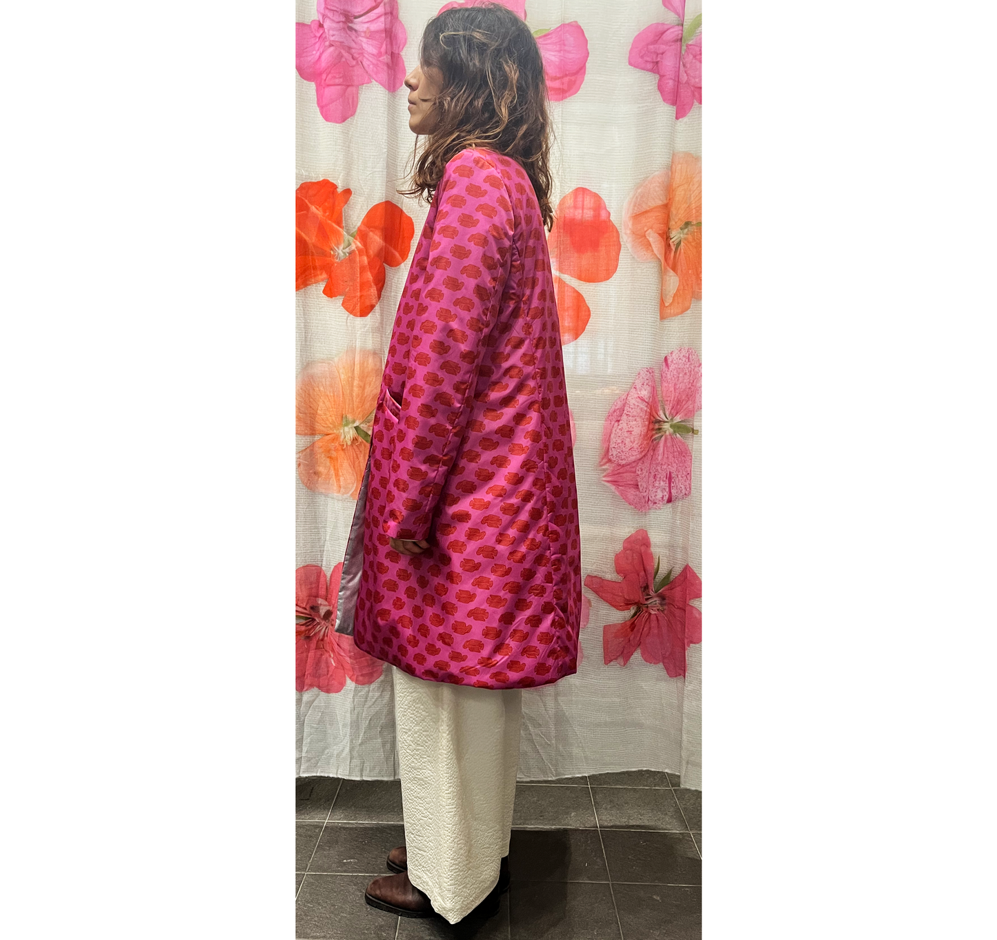 Impermeabile "Colombine Fucsia"