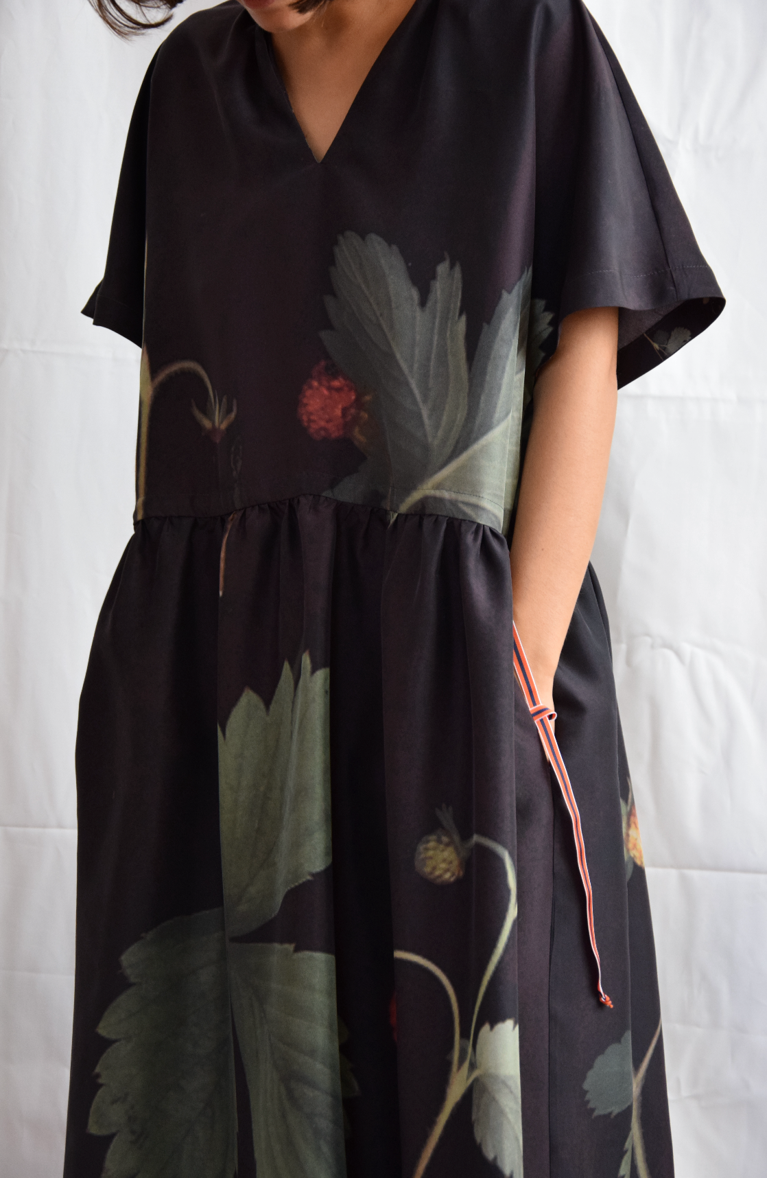 Sacco arricciato ''misto fragole brown L''