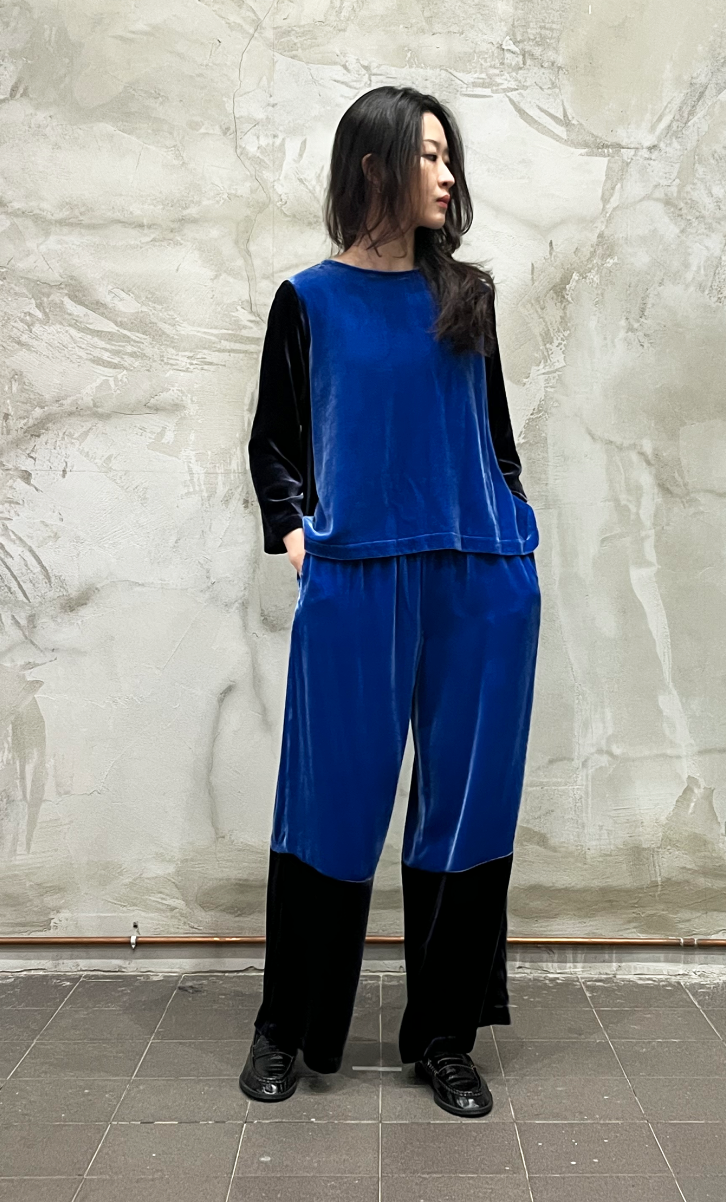 Pantalone Coulisse "Blu Notte"