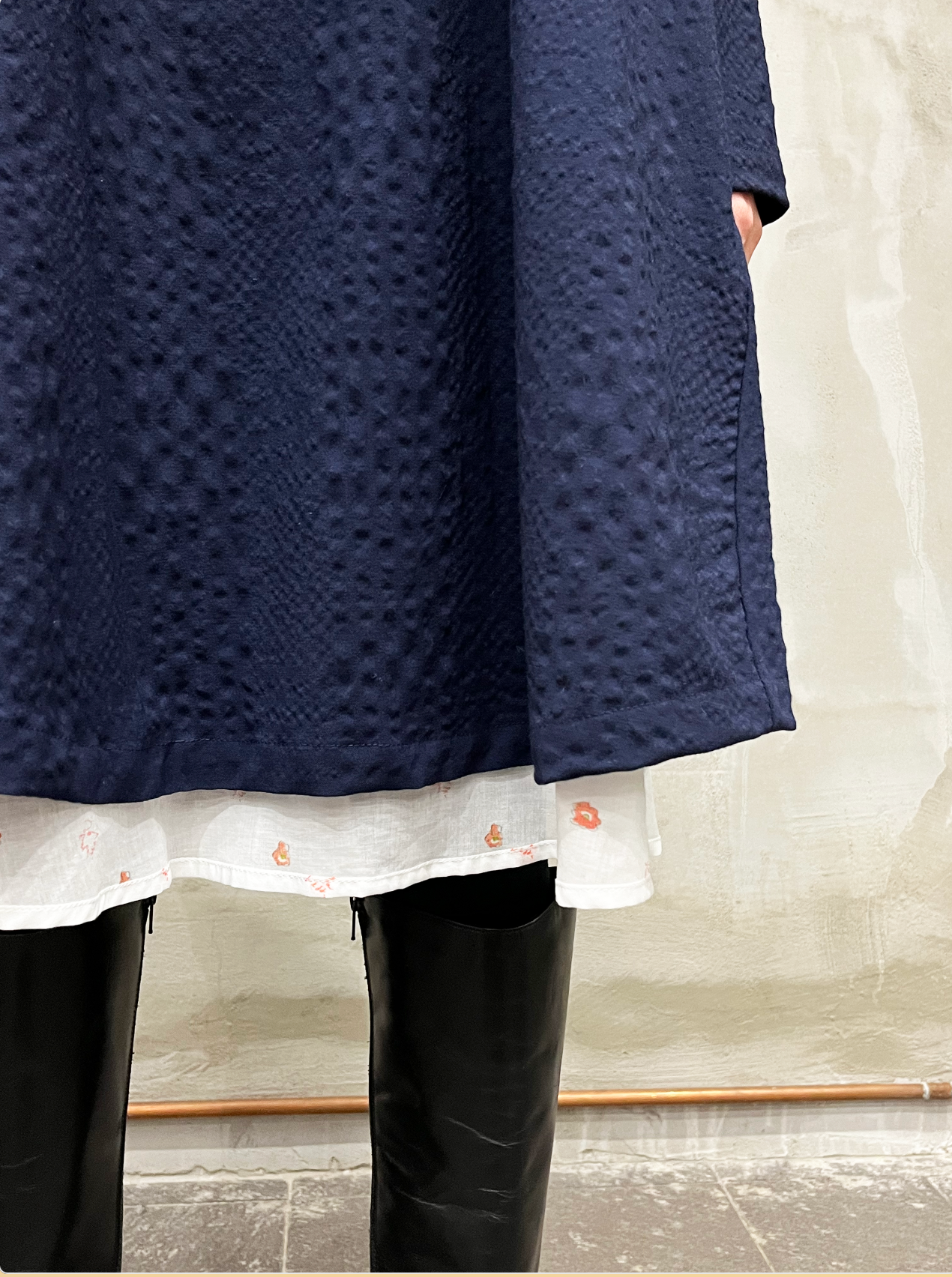 Laurier Dress "Blue Notte"