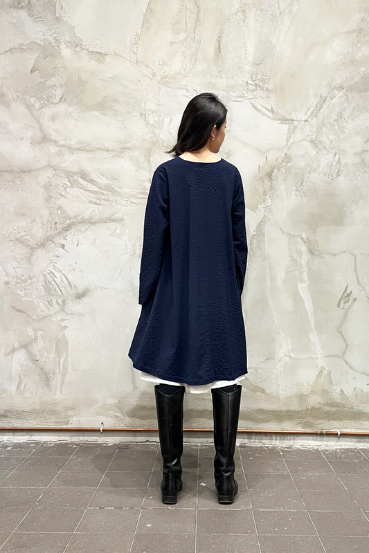 Laurier Dress "Blue Notte"