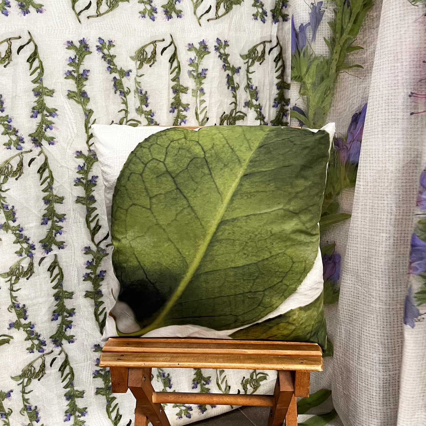 Cushion cover "Foglia" 47x47