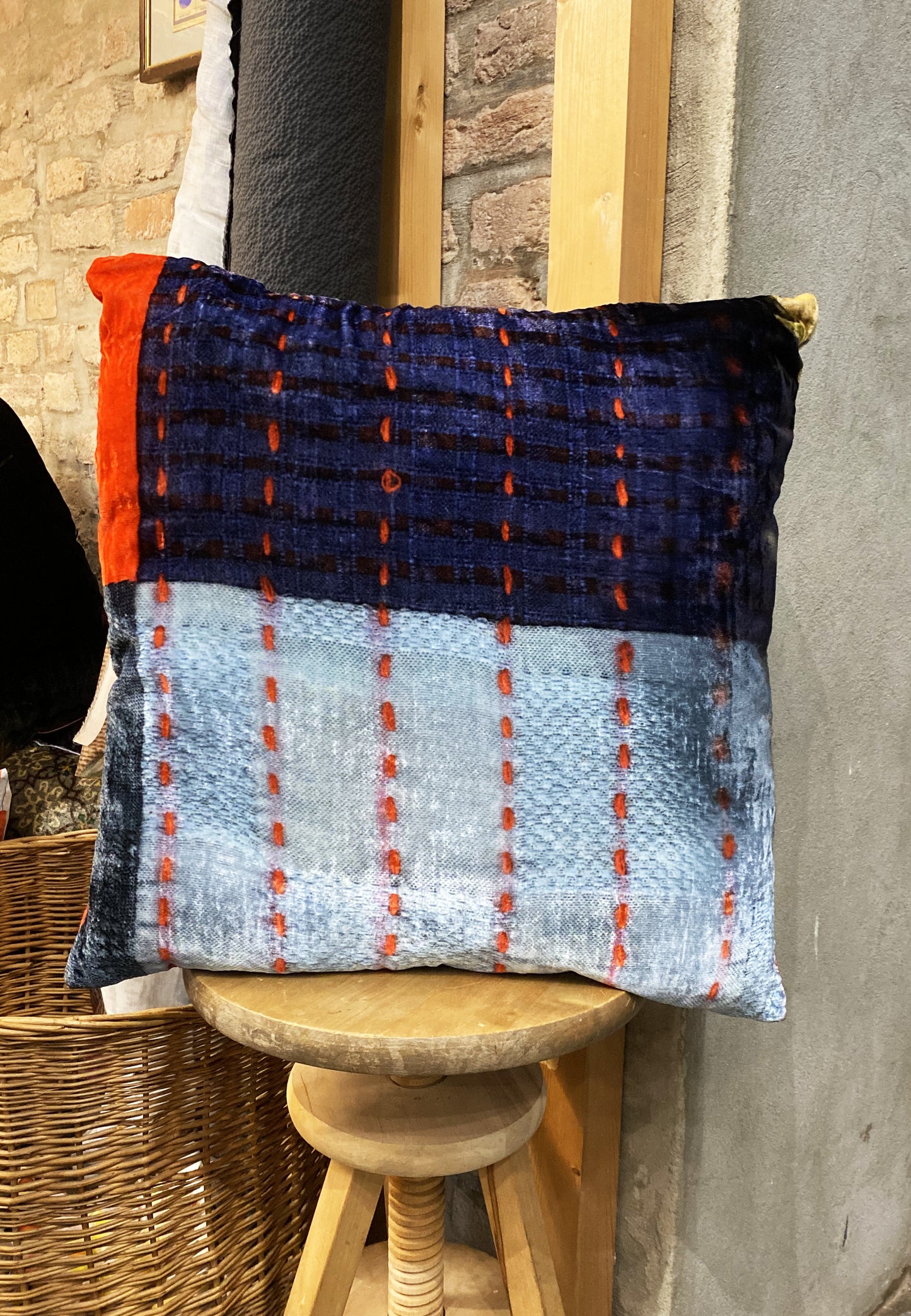 Cushion cover "Patch Bouquet"