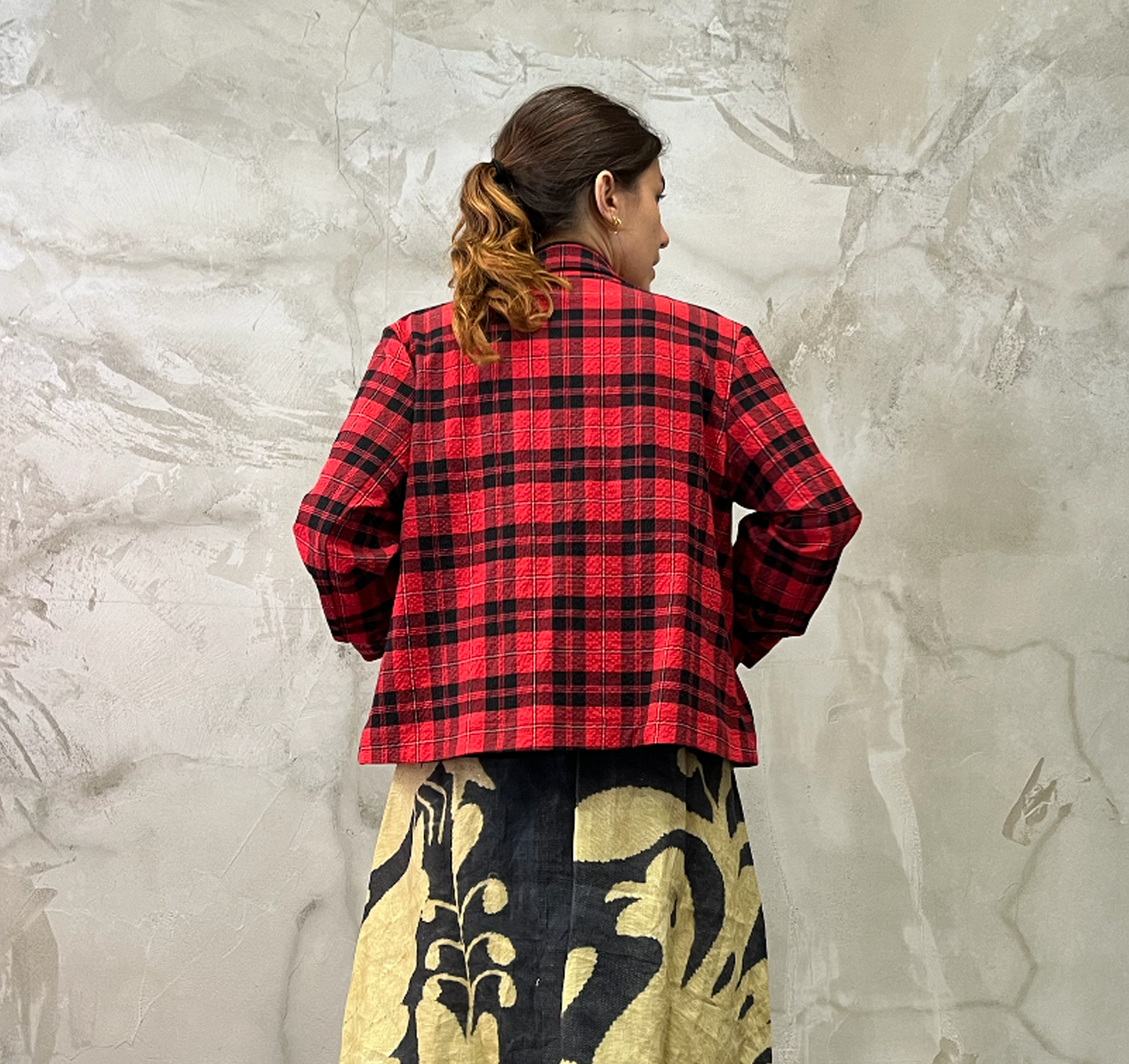 Giacchina "Tartan Rosso"