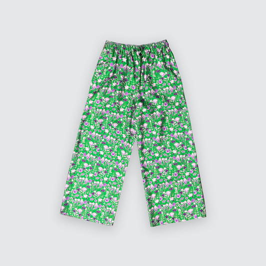 Pantalone Coulisse "Fiore Bicolor"