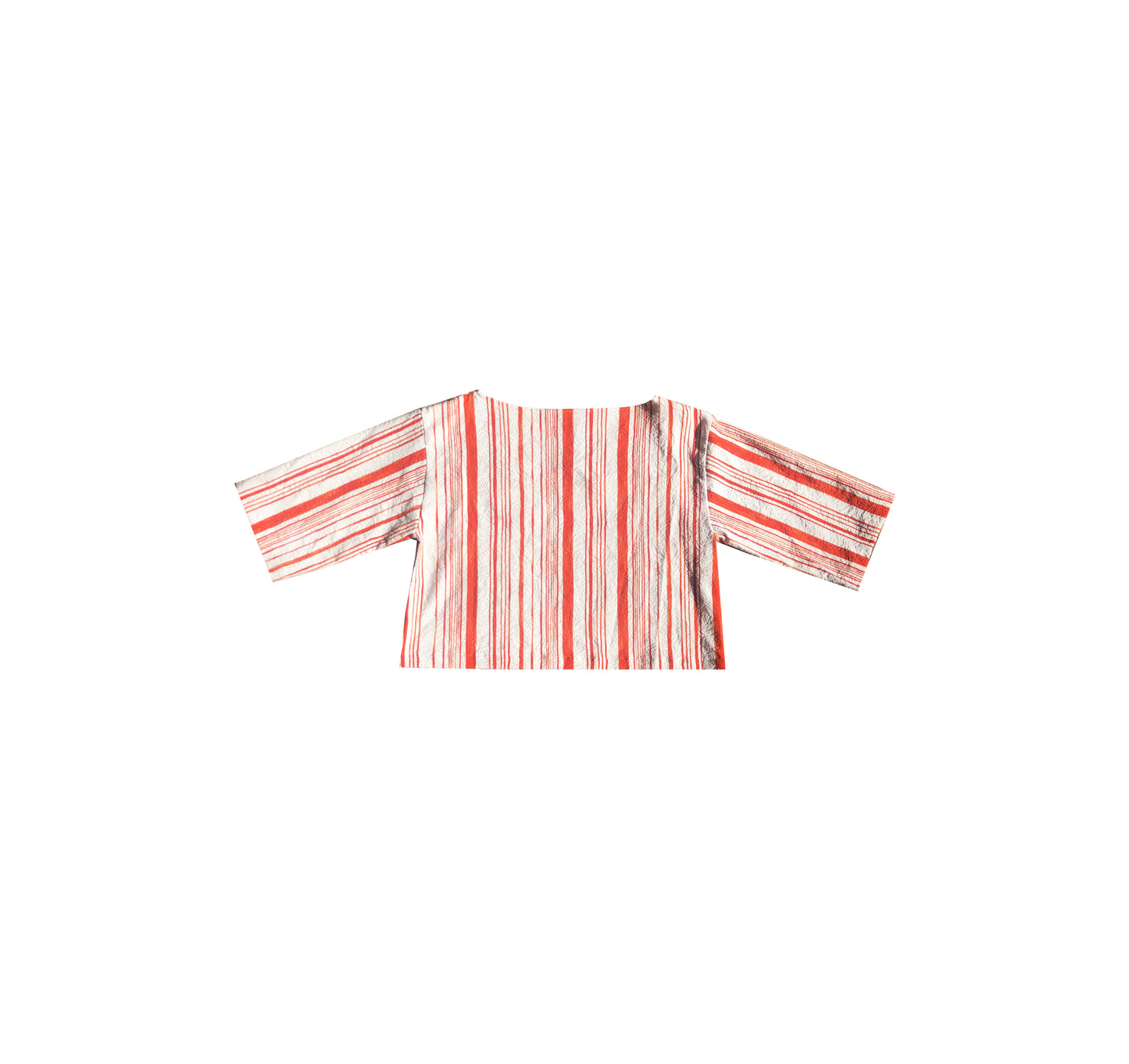 Top Square "Righe Rosse"