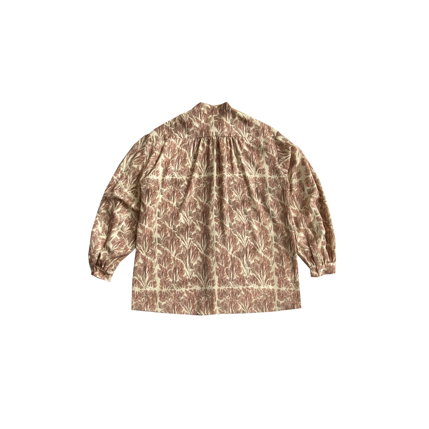 Camicia Marina ''alga toile ruggine''