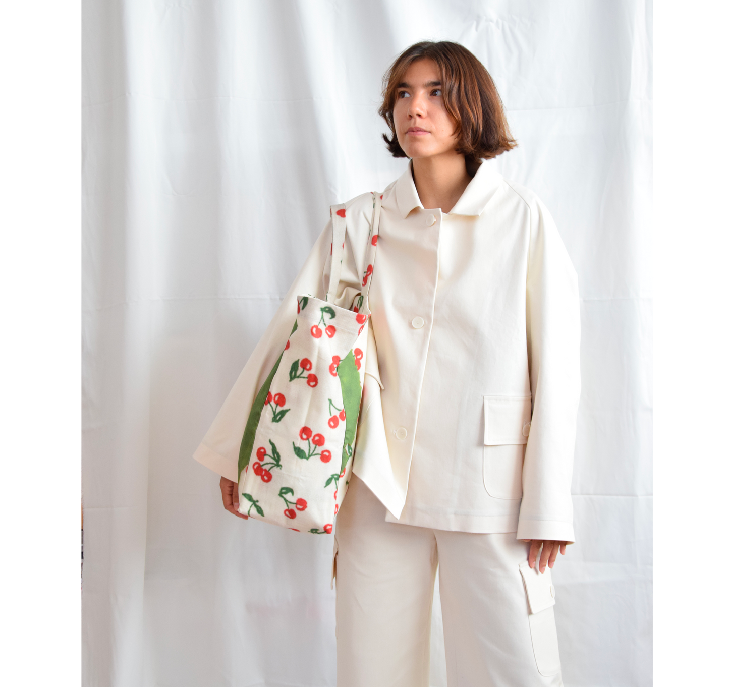 Maxi Bag "Ciliegie su Ciliegie"