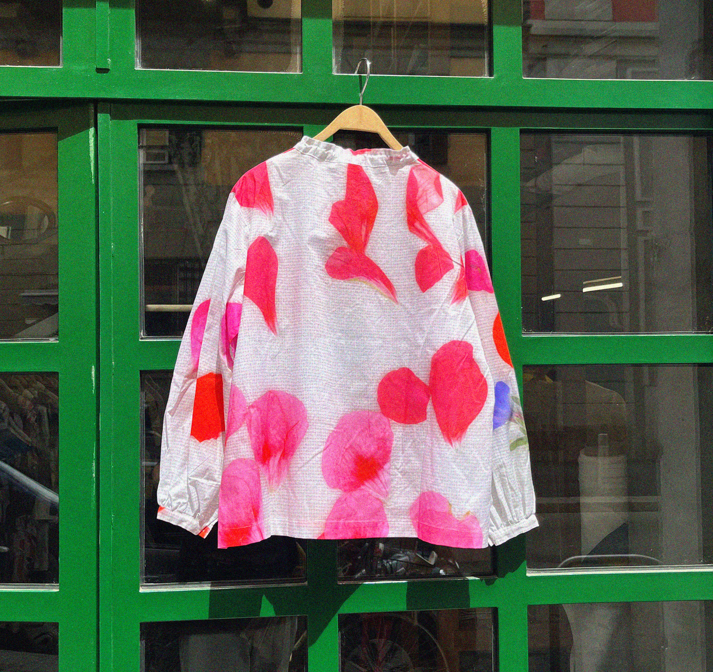 Blusa Boho "Petali Geranio"
