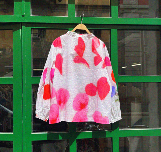 Blusa Boho "Petali Geranio"