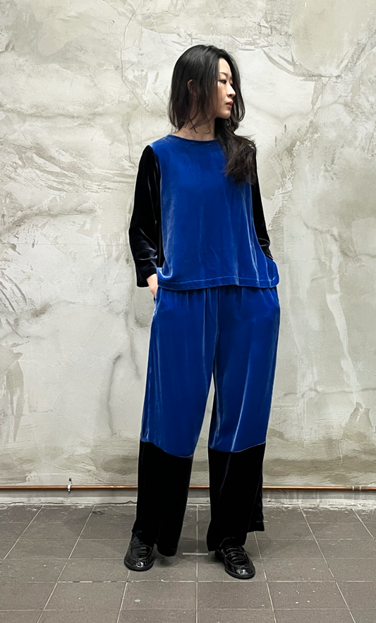 Pantalone Coulisse "Blu Notte"