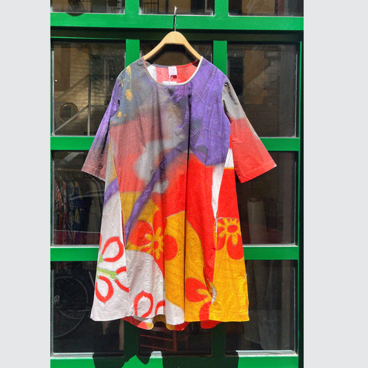 Laurier Dress "Fiori Stoffa"