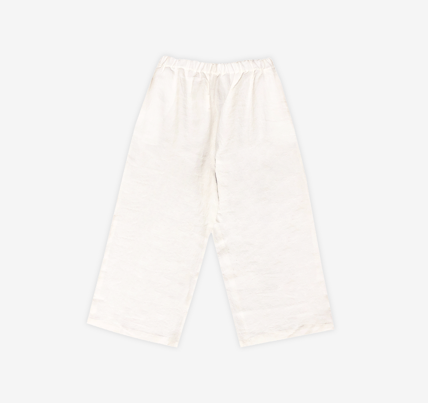 Pantalone Coulisse Bianco Ottico