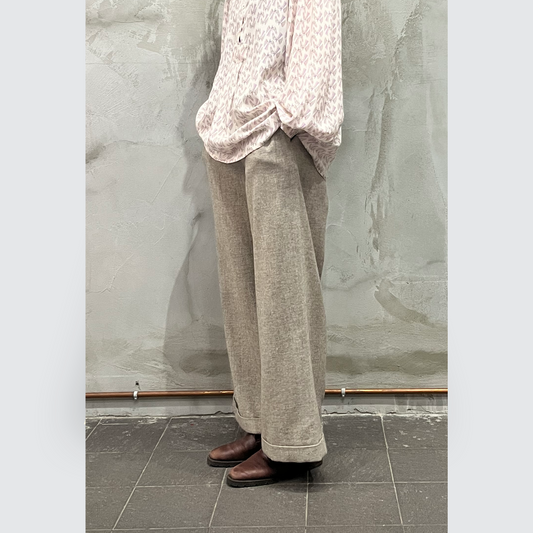 Pantalone Coulisse Risvolto