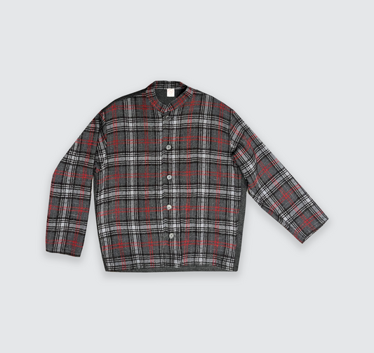 Giacca Uomo "Tartan Grigio Bacca"