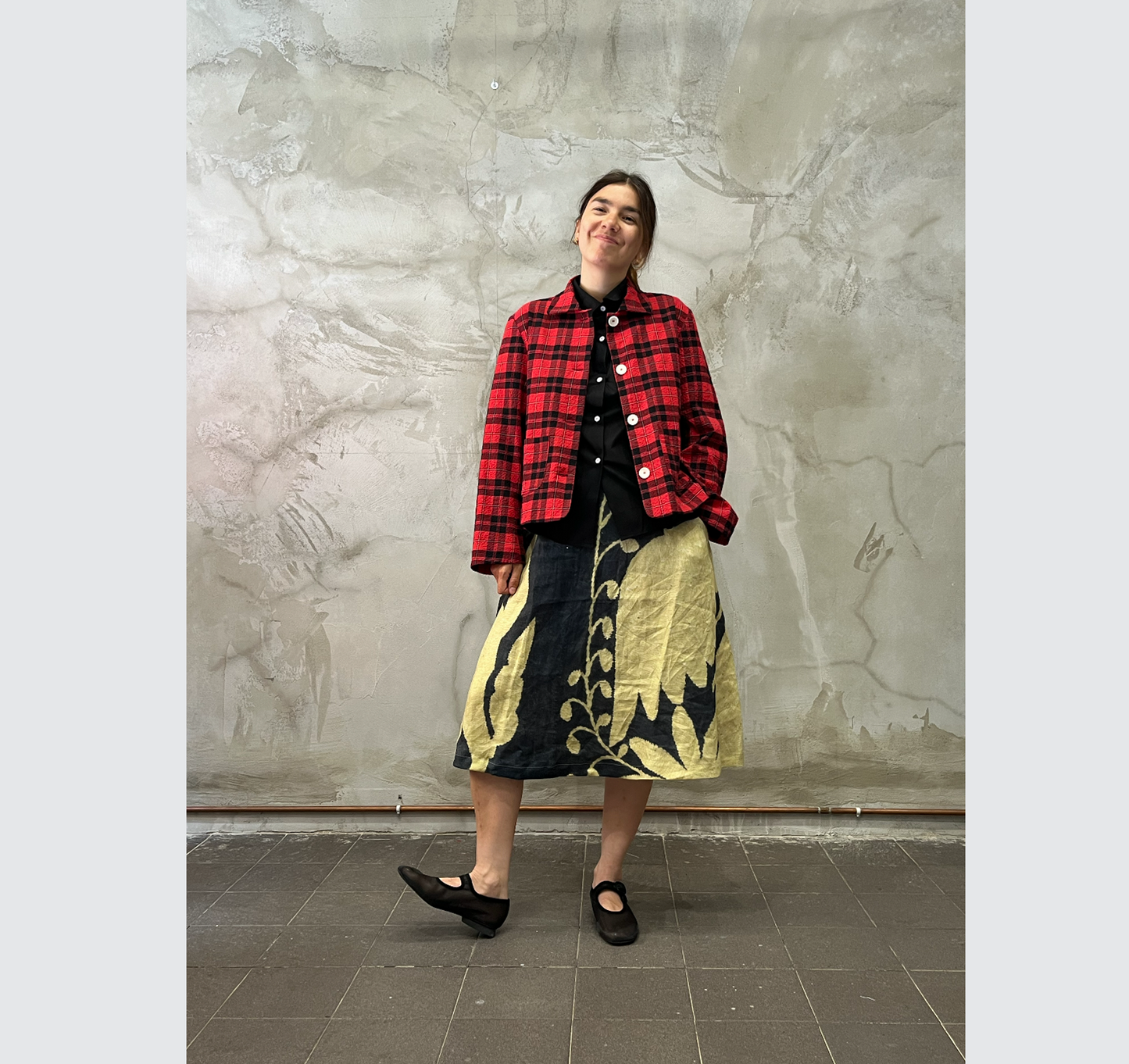 Giacchina "Tartan Rosso"