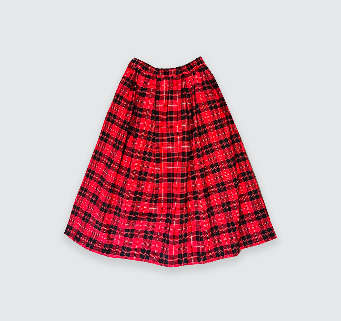 Gonna Martina "Tartan Rosso"