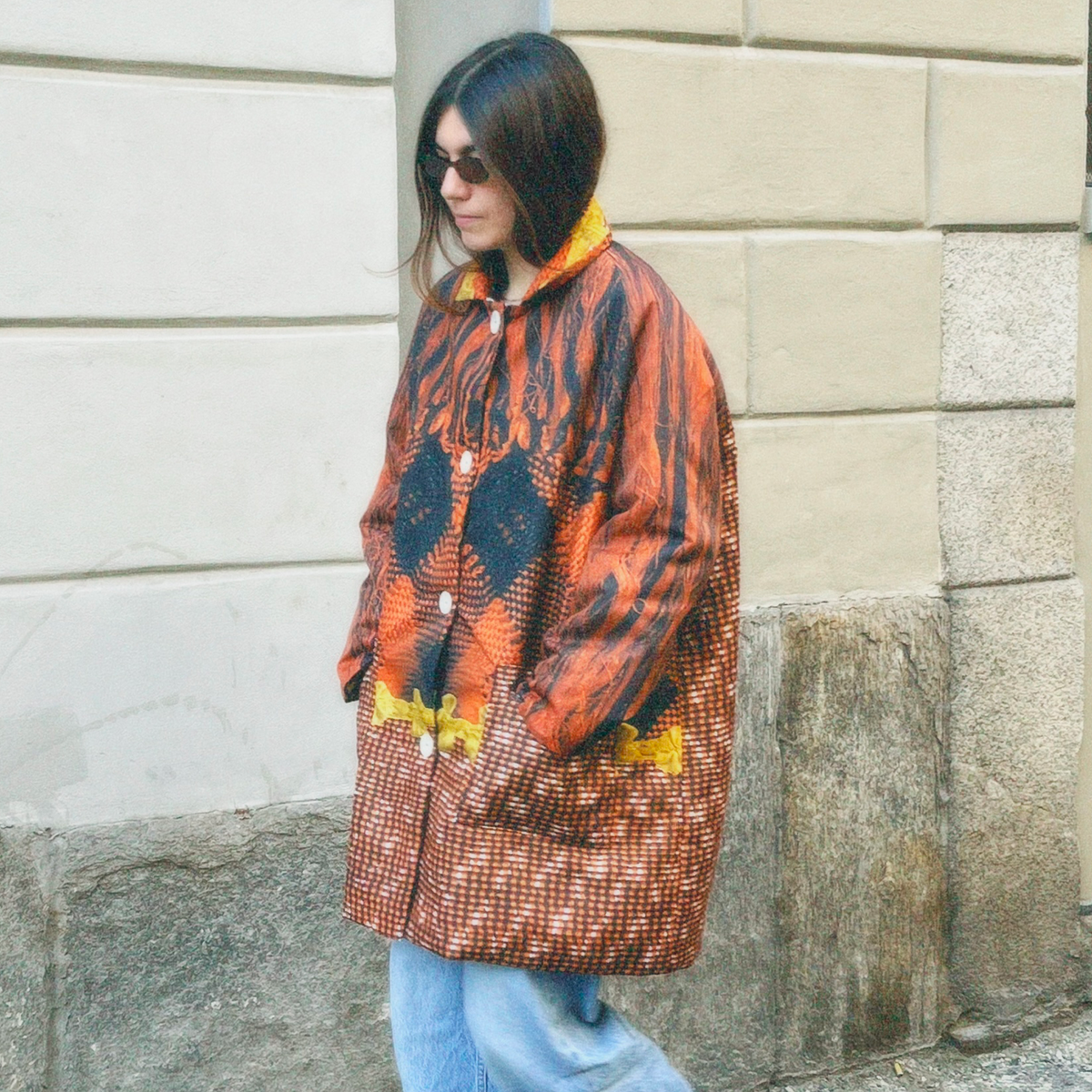 Ovale Bis "Arancio Frangia"