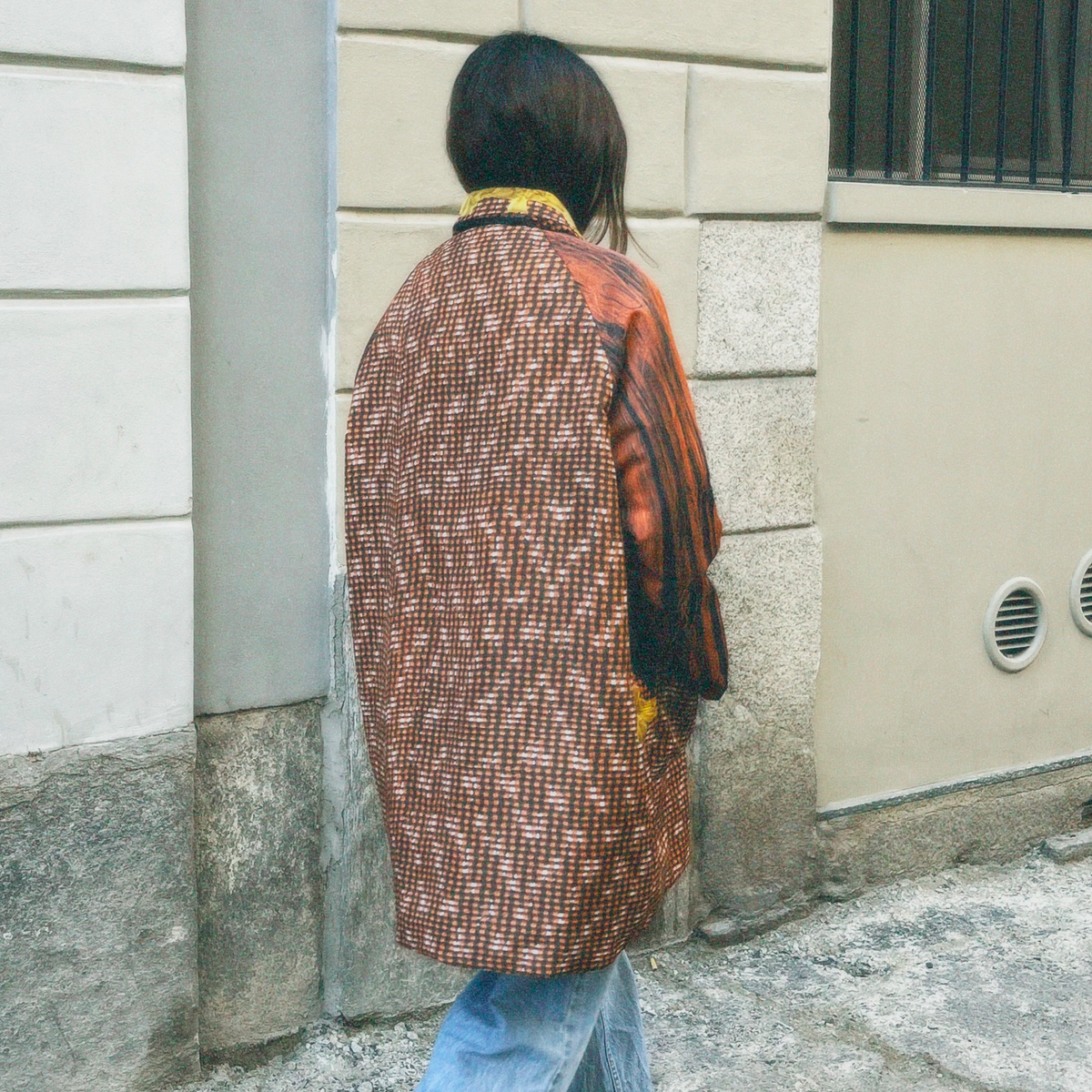 Ovale Bis "Arancio Frangia"