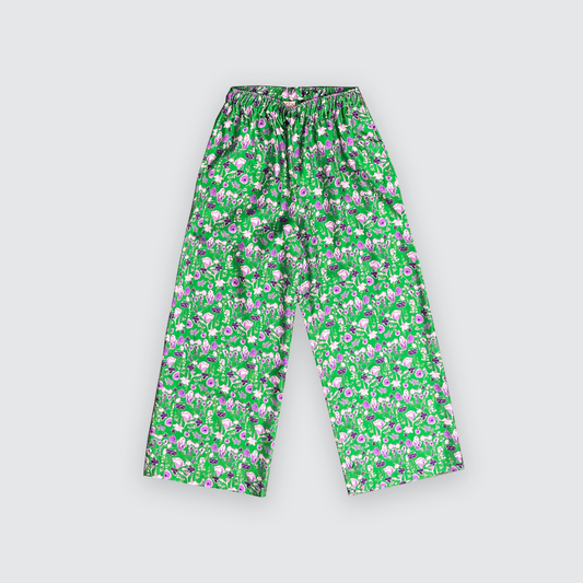 Pantalone Coulisse "Fiore Bicolor"