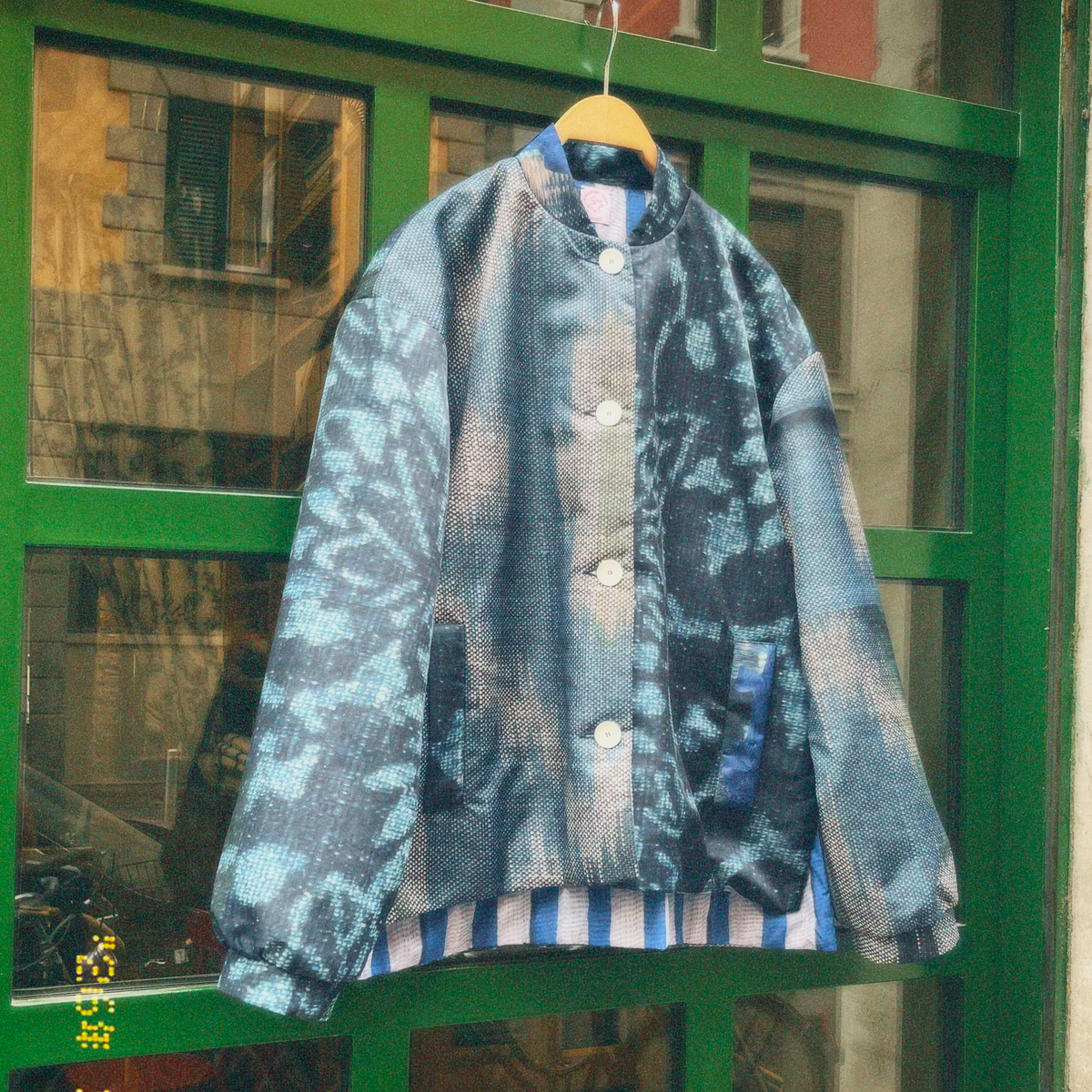 Piumino "Blu Tessile"