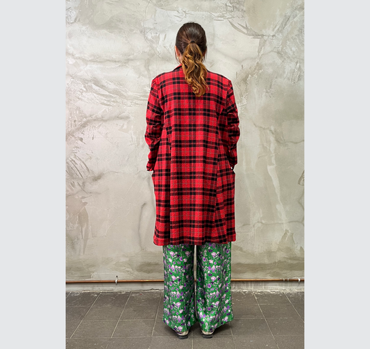 Spolverino "Tartan Rosso"