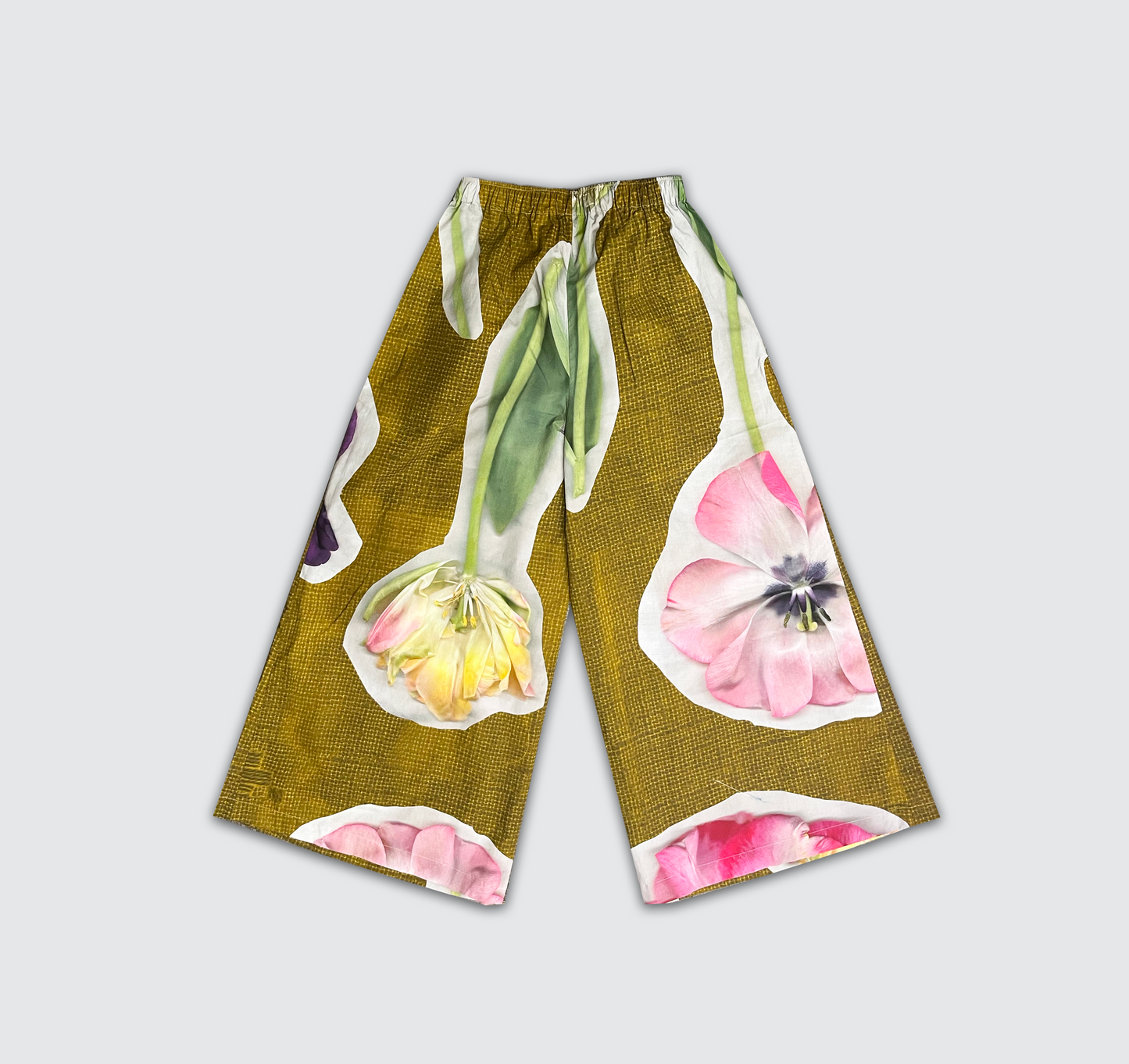 Pantalone Svasatino "Collage Bulbi"