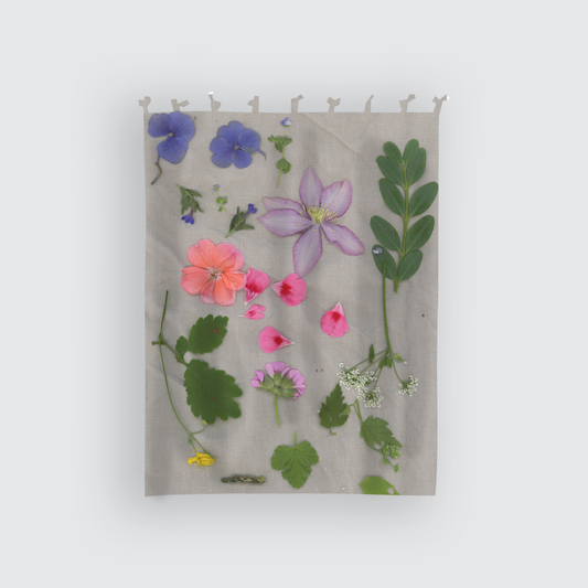 Shower Curtain "Natura su grigio"