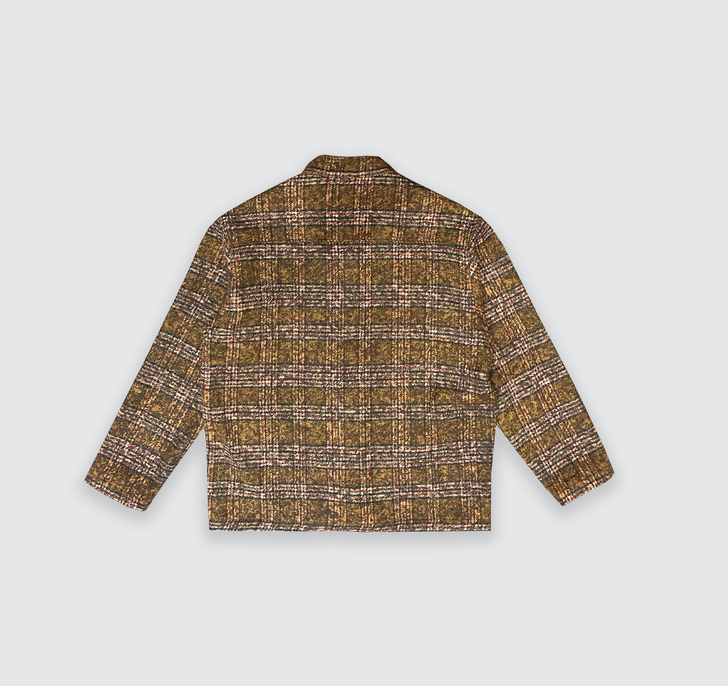 Giacca Uomo "Tartan Senape"