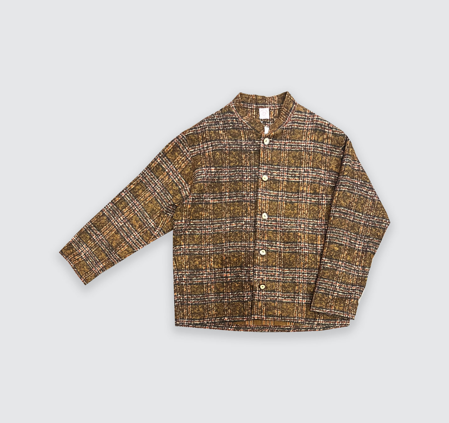 Giacca Uomo "Tartan Senape"